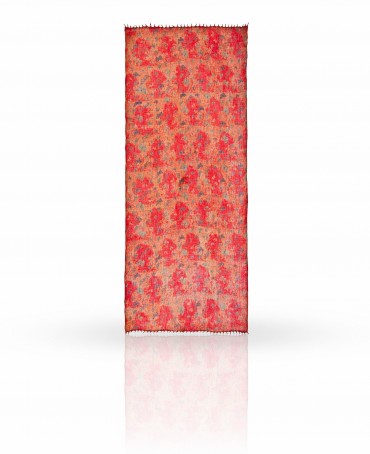 Палантин Женский W-VINTBUTTERFLY/RED